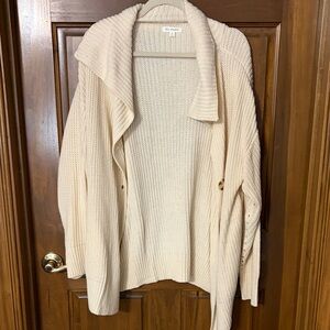 Blu Pepper Cream Women's Cardigan